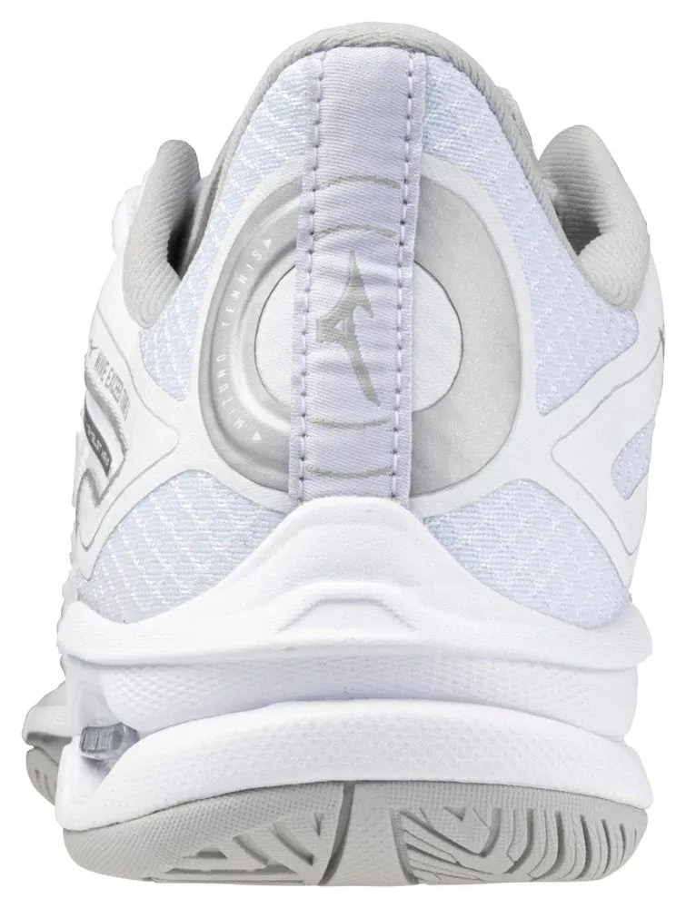 Mizuno Women's Wave Exceed Tour 6 AC - White/Silver