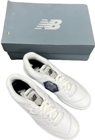 New Balance Bb550pb1 White Leather 550 Trainers BNIB UK 9.5 EUR 44