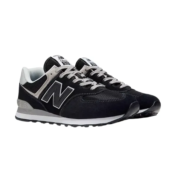 New Balance Numeric 574 Core Black/White