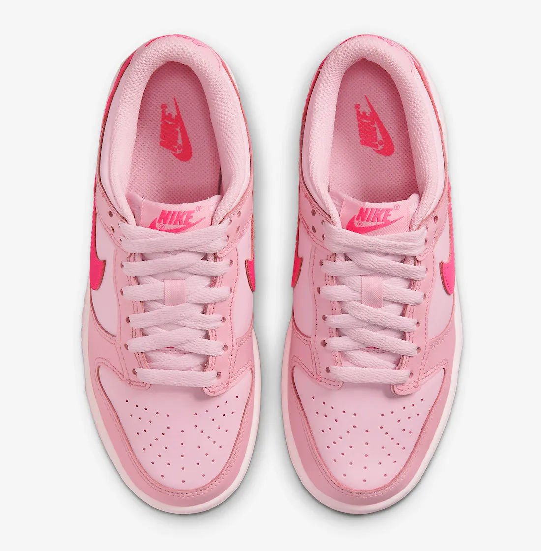 Nike Kid's Dunk Low GS Shoes - Triple Pink