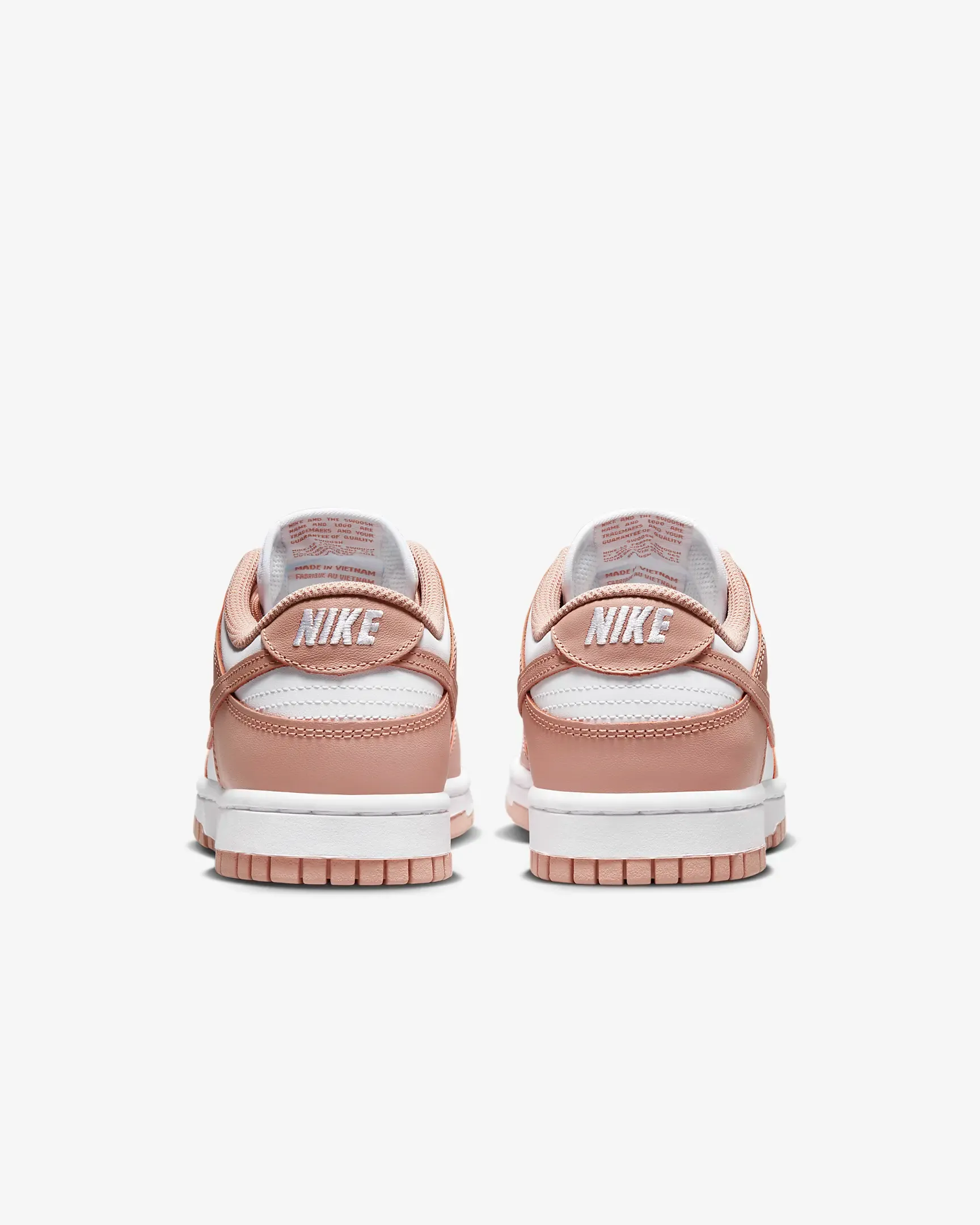 Nike Women's Dunk Low Shoes - White / Rose Whisper