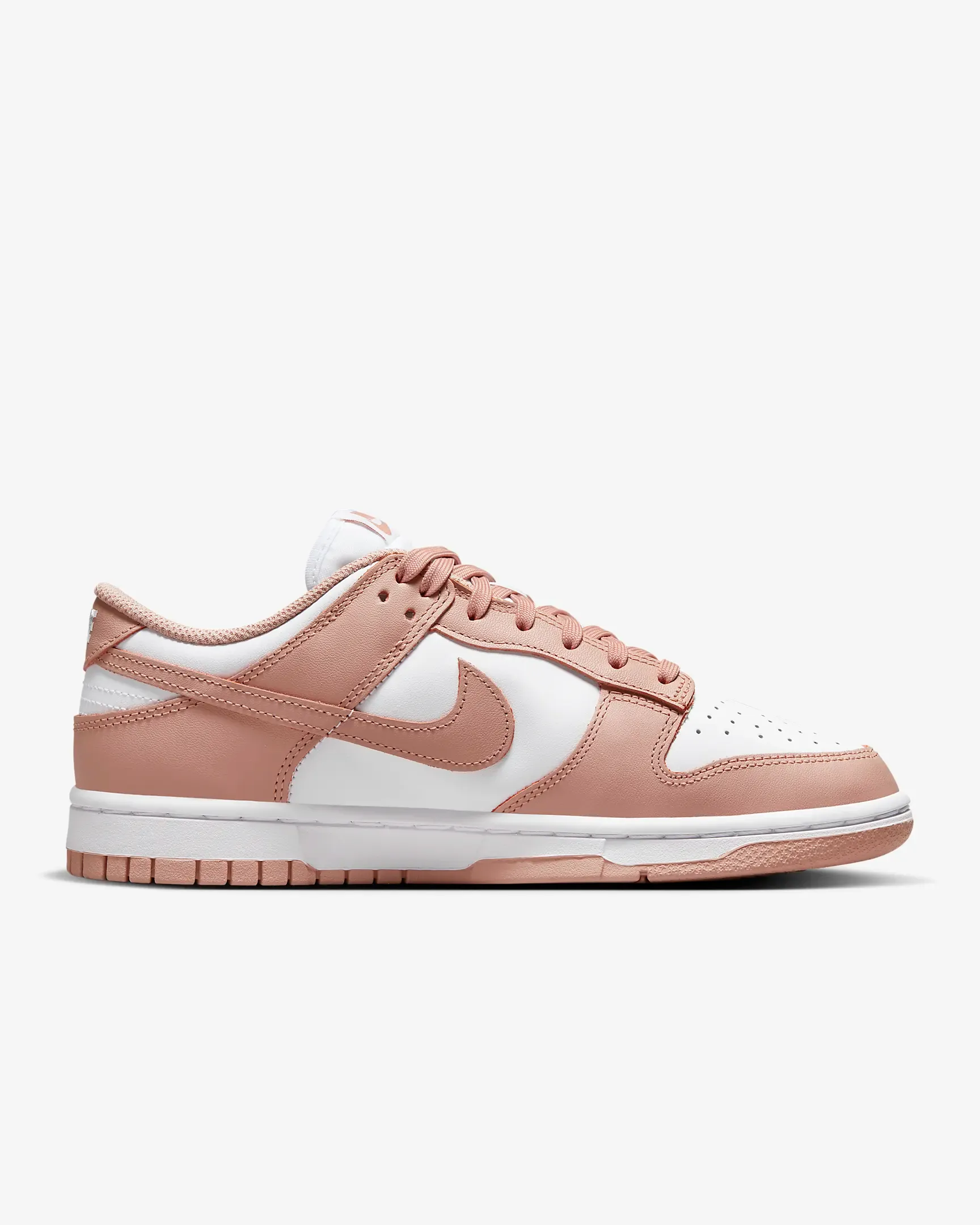 Nike Women's Dunk Low Shoes - White / Rose Whisper