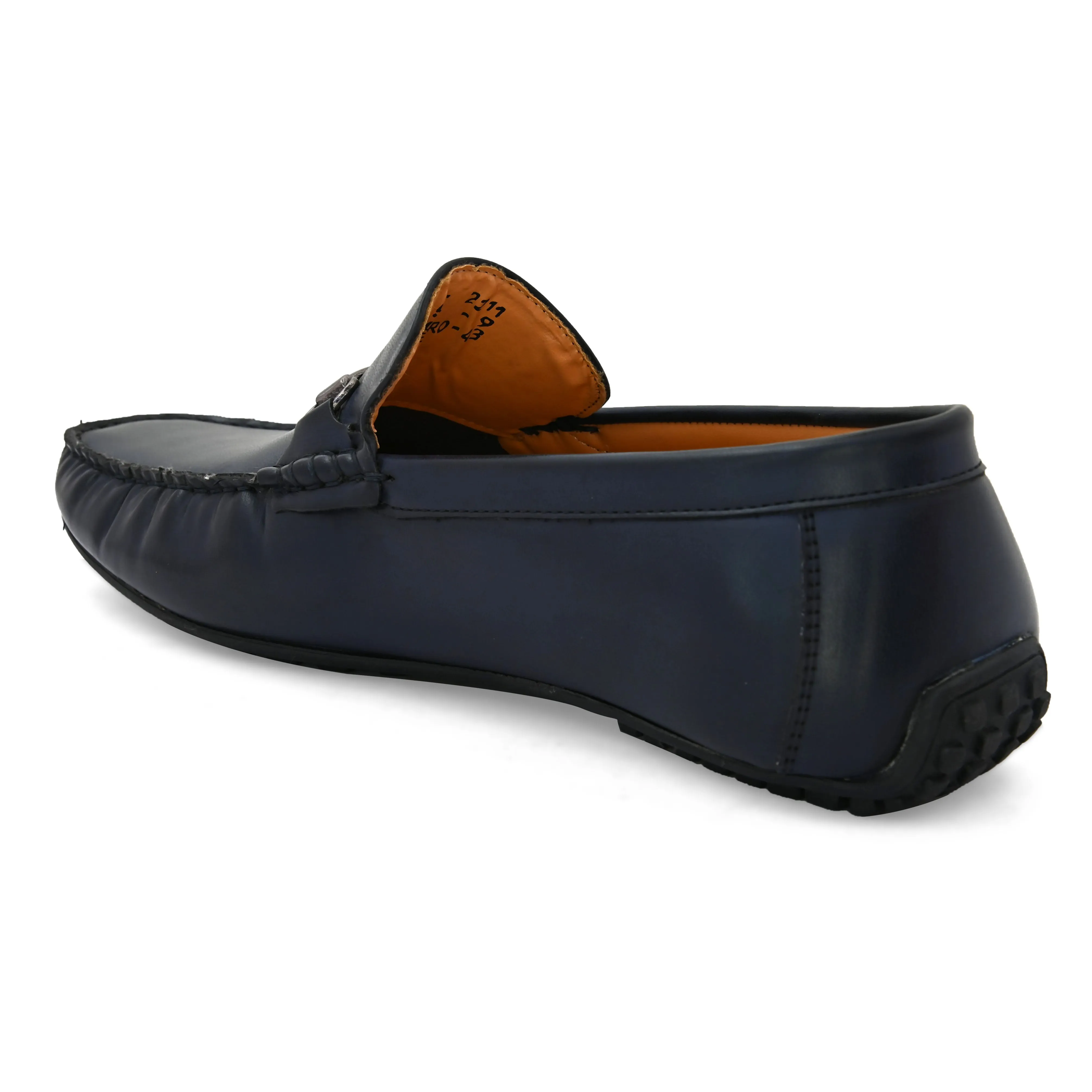 Oraan Navy Driving Loafers