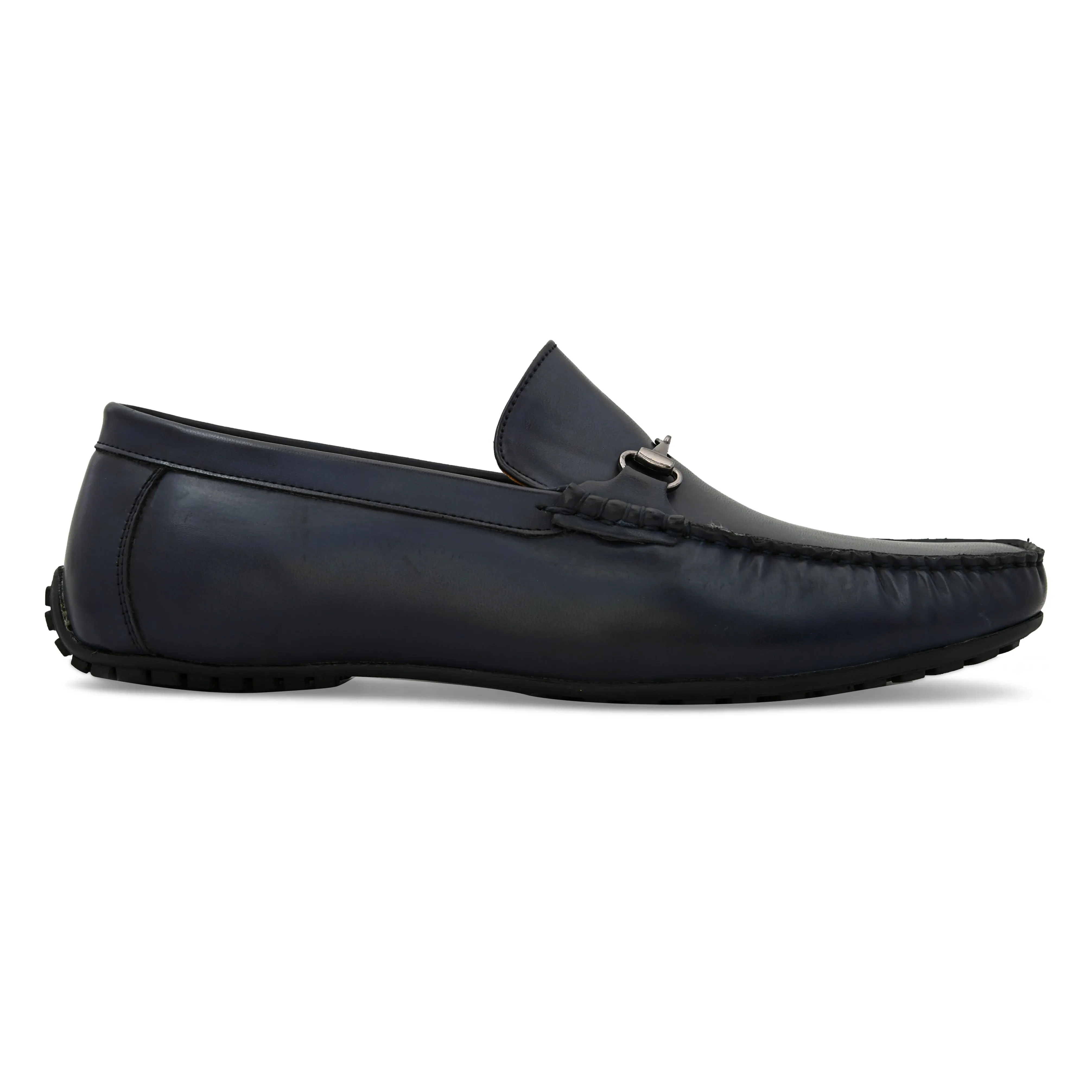 Oraan Navy Driving Loafers