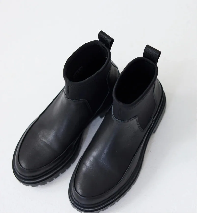 Orion Skies Leather Boot | Black