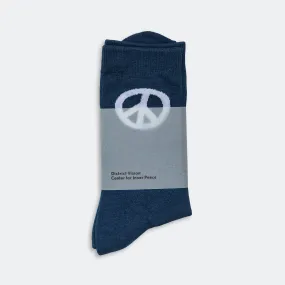 Performance CORDURA® Crew Sock - Navy/White