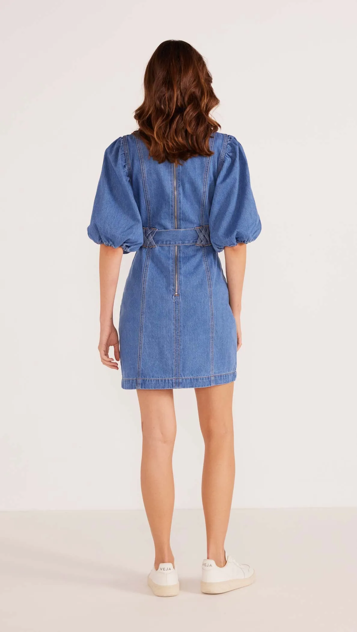 Peyton Denim Mini Dress