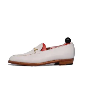 Pike - MTO - White Calf - TMG Last - Single Leather Sole