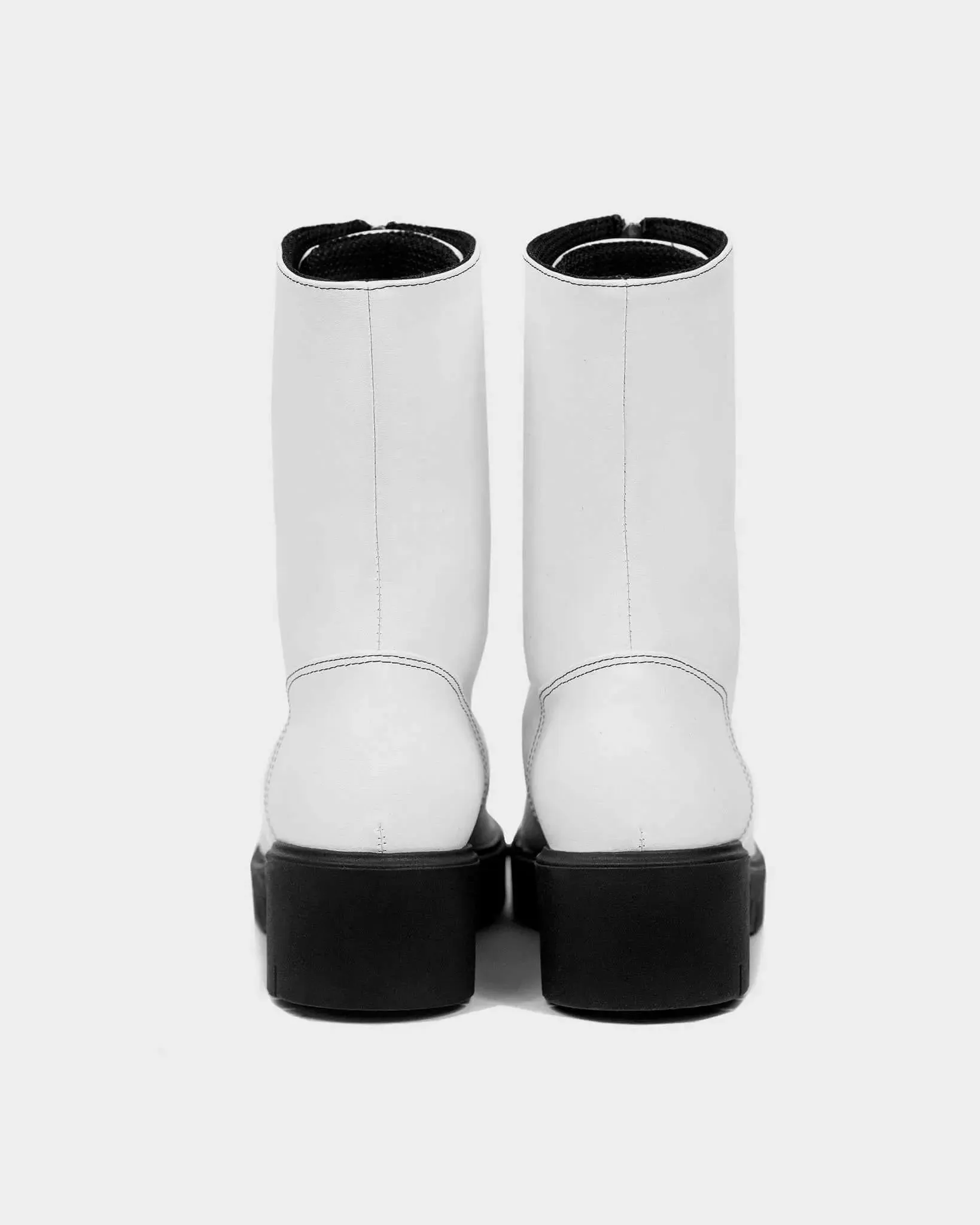 PRE-ORDER Vegan Cyber Boots white cactus leather ankle boots by Bohema