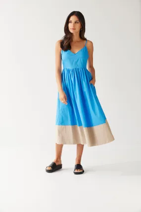 Sammy Dress | Blue/Desert