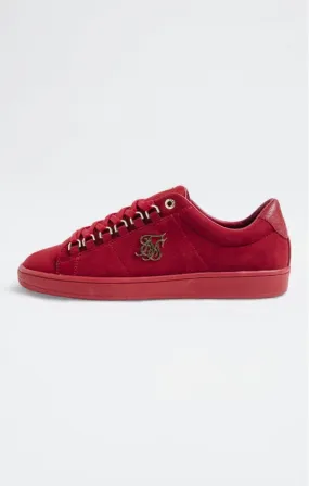 SikSilk Prestige Low Suede - Red