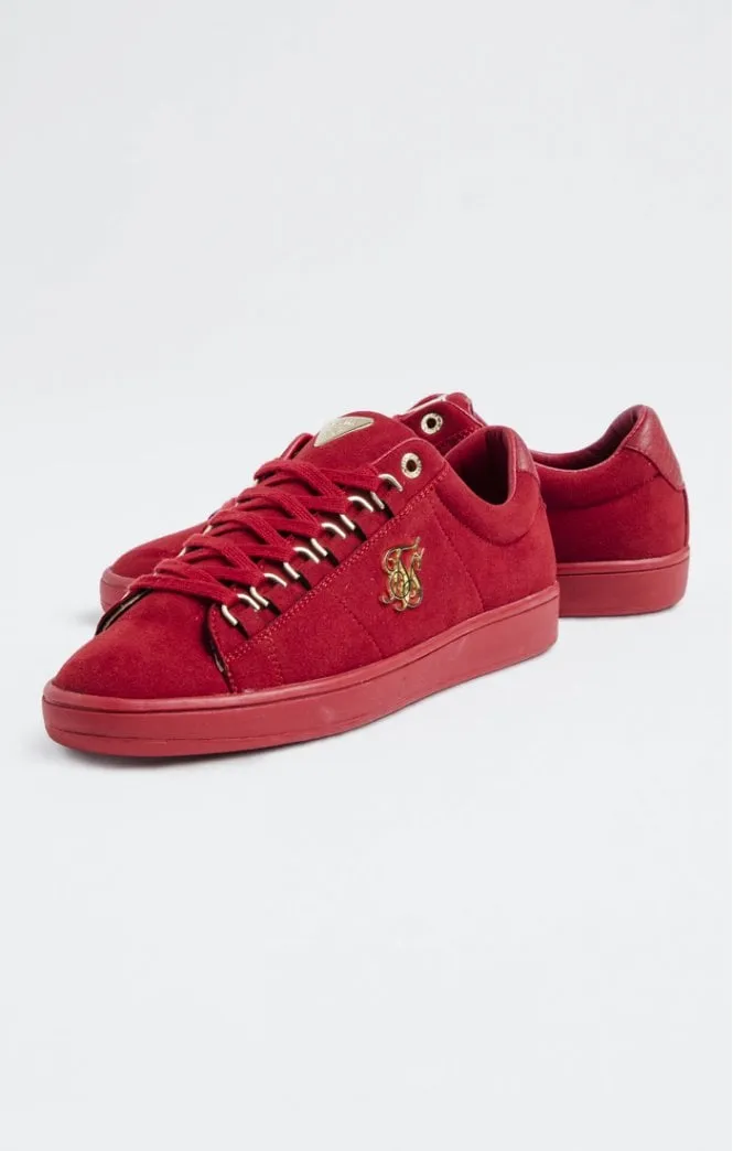 SikSilk Prestige Low Suede - Red