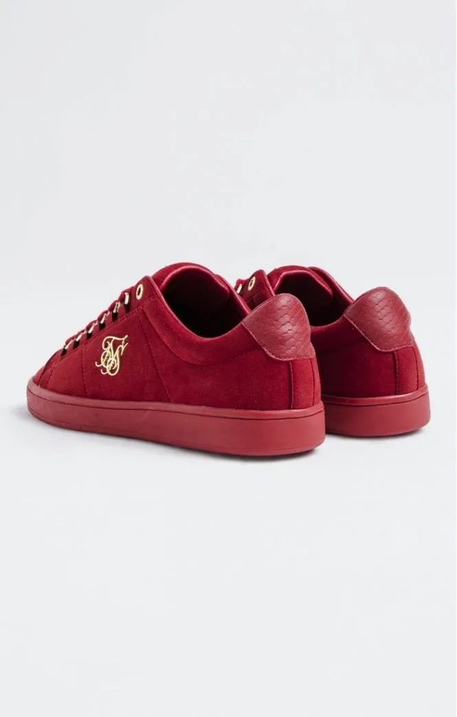 SikSilk Prestige Low Suede - Red