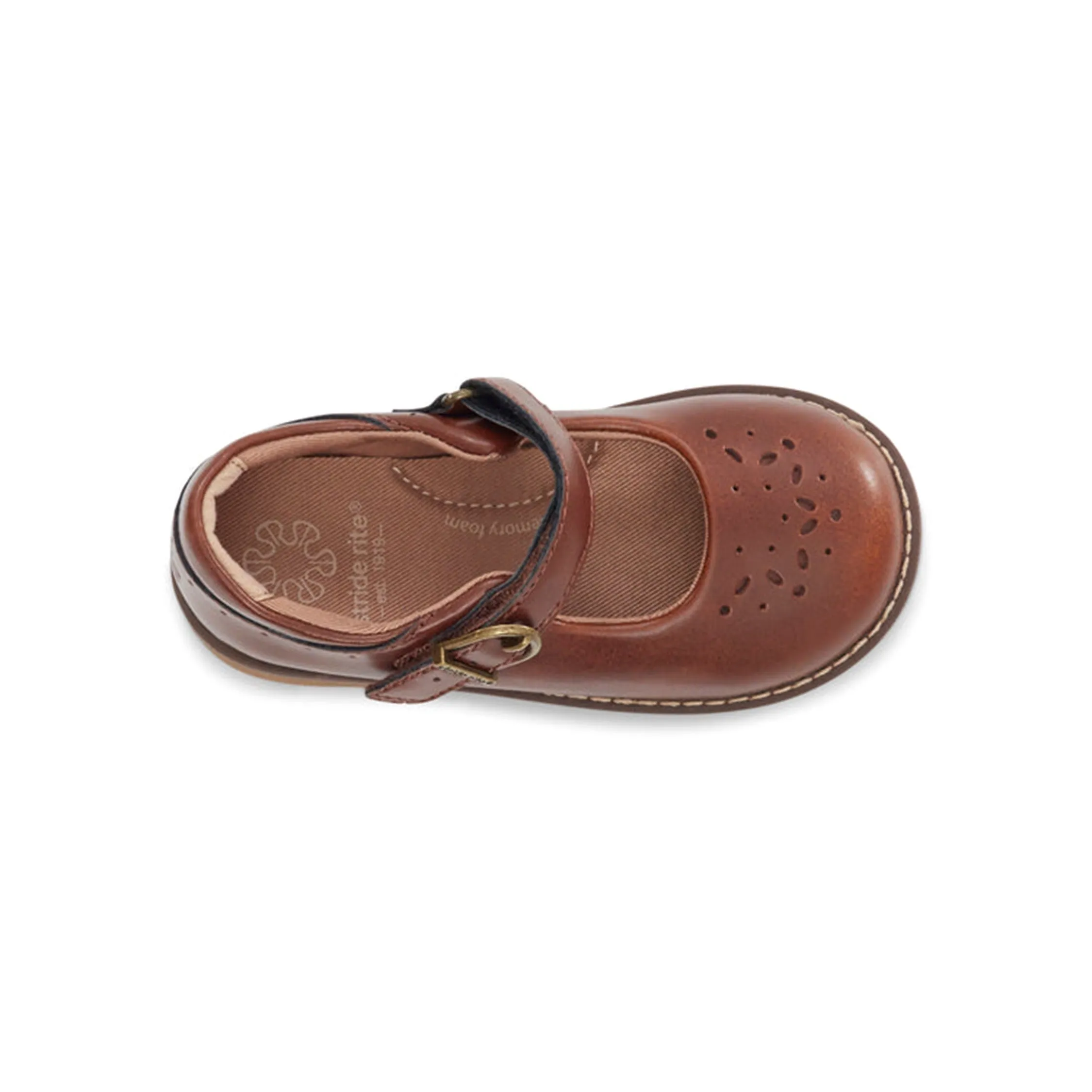 SR Mara Casual Mary Jane Shoe - Cedar Brown