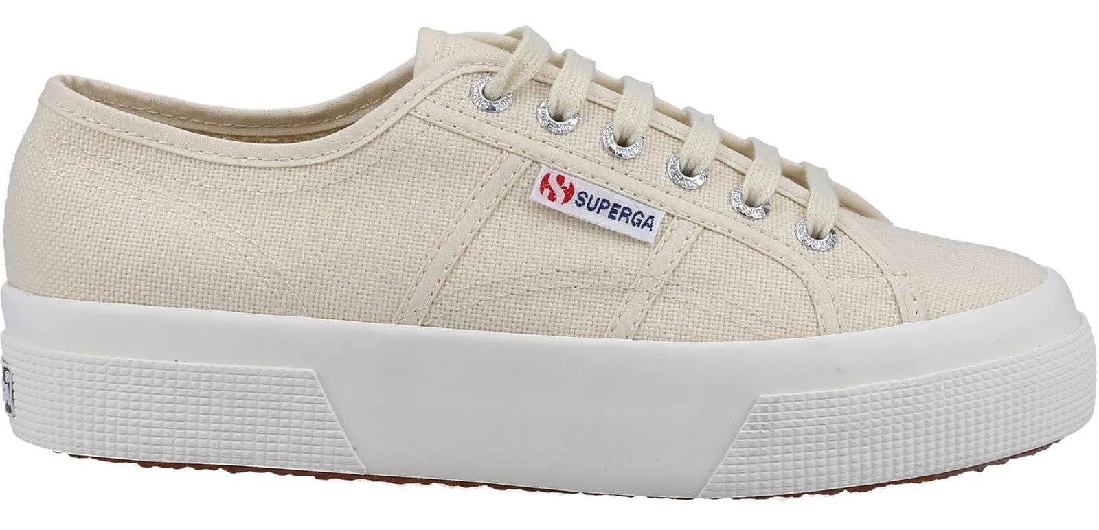 Superga 2740 Platform Womens Lace Up Trainer