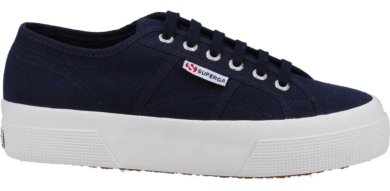 Superga 2740 Platform Womens Lace Up Trainer