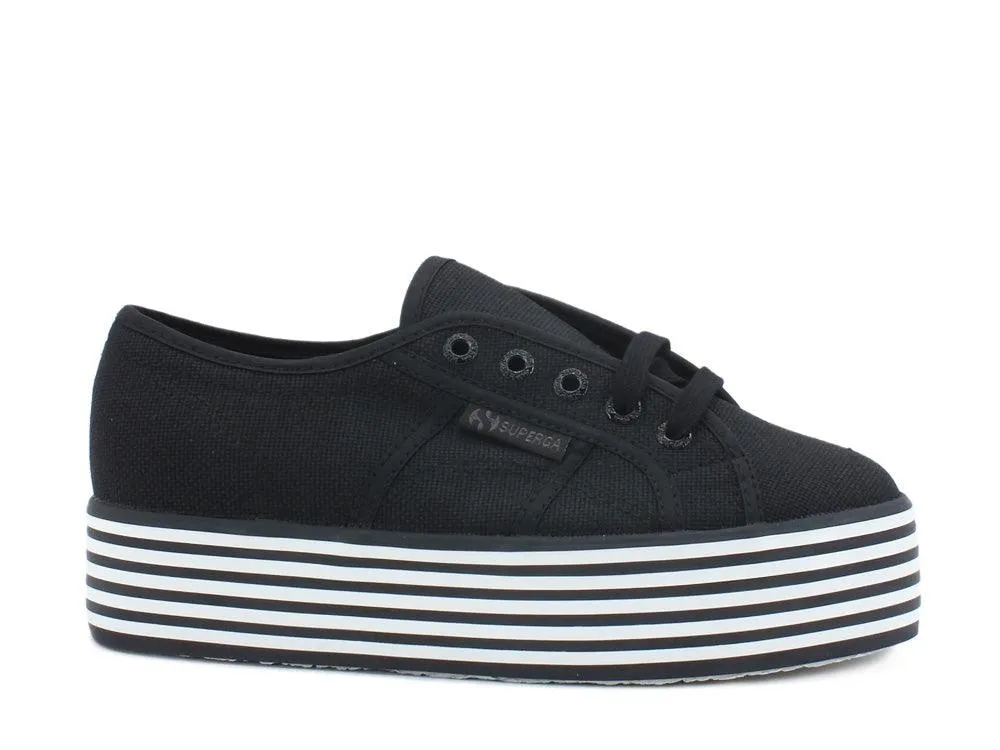 SUPERGA 2790 Multicolor Black White S00FCR0