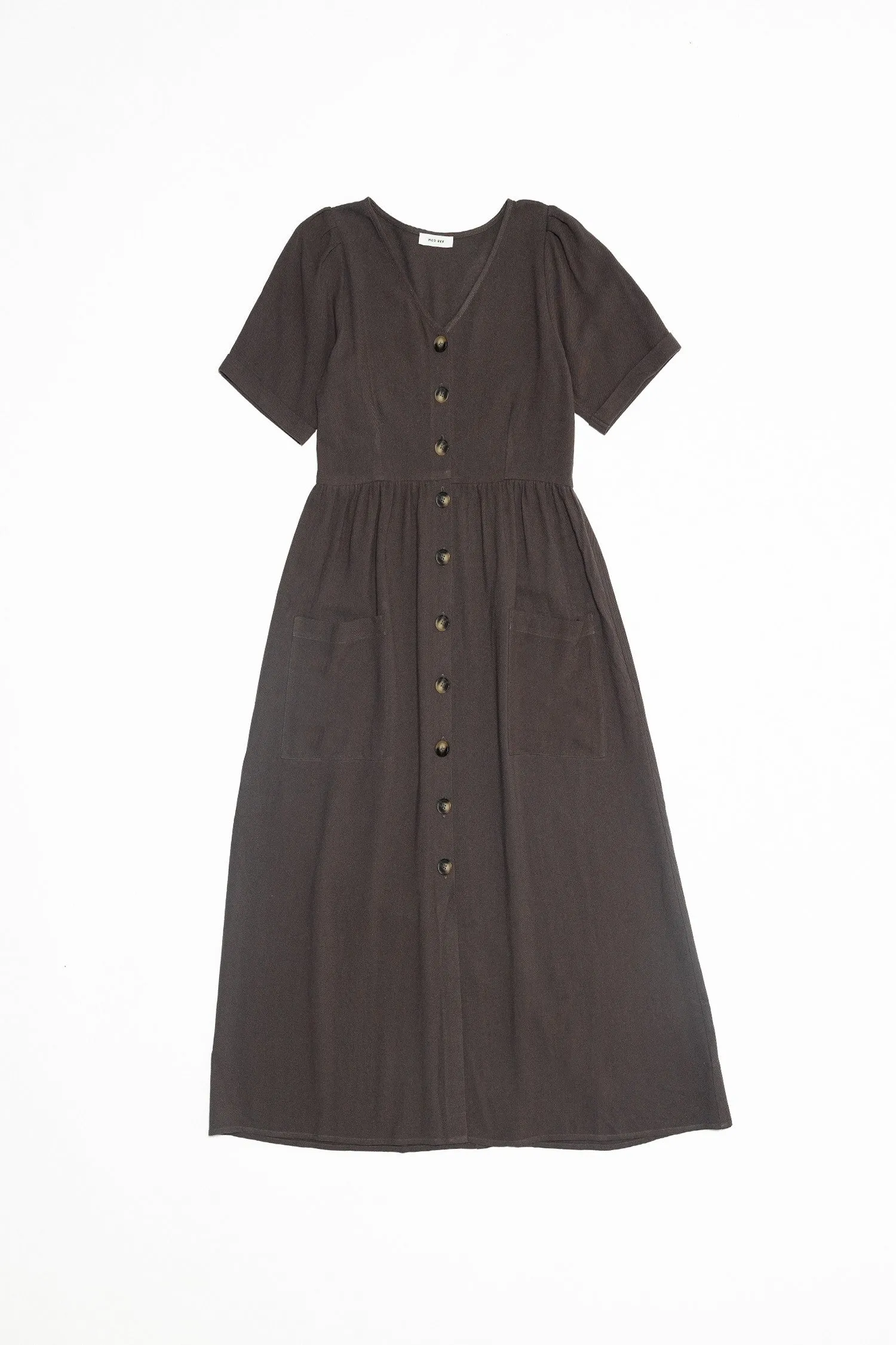 The Clara Linen-Blend Dress