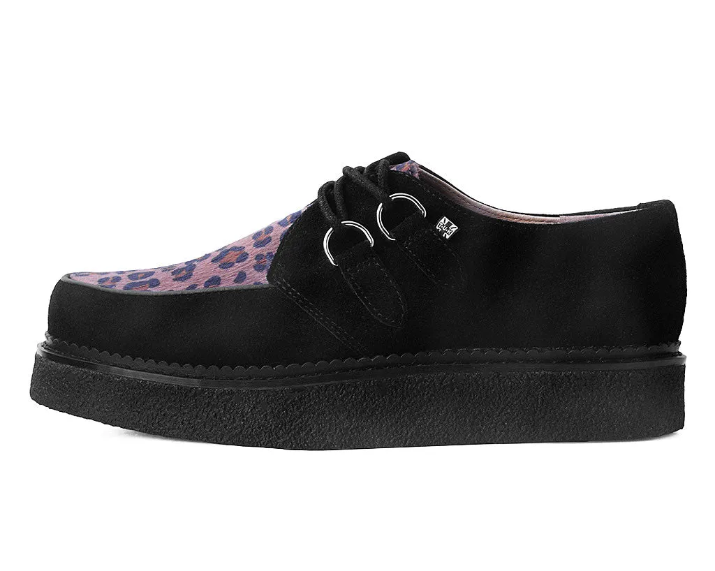 T.U.K BLACK SUEDE/LEO 1970 ORIGINAL CREEPER