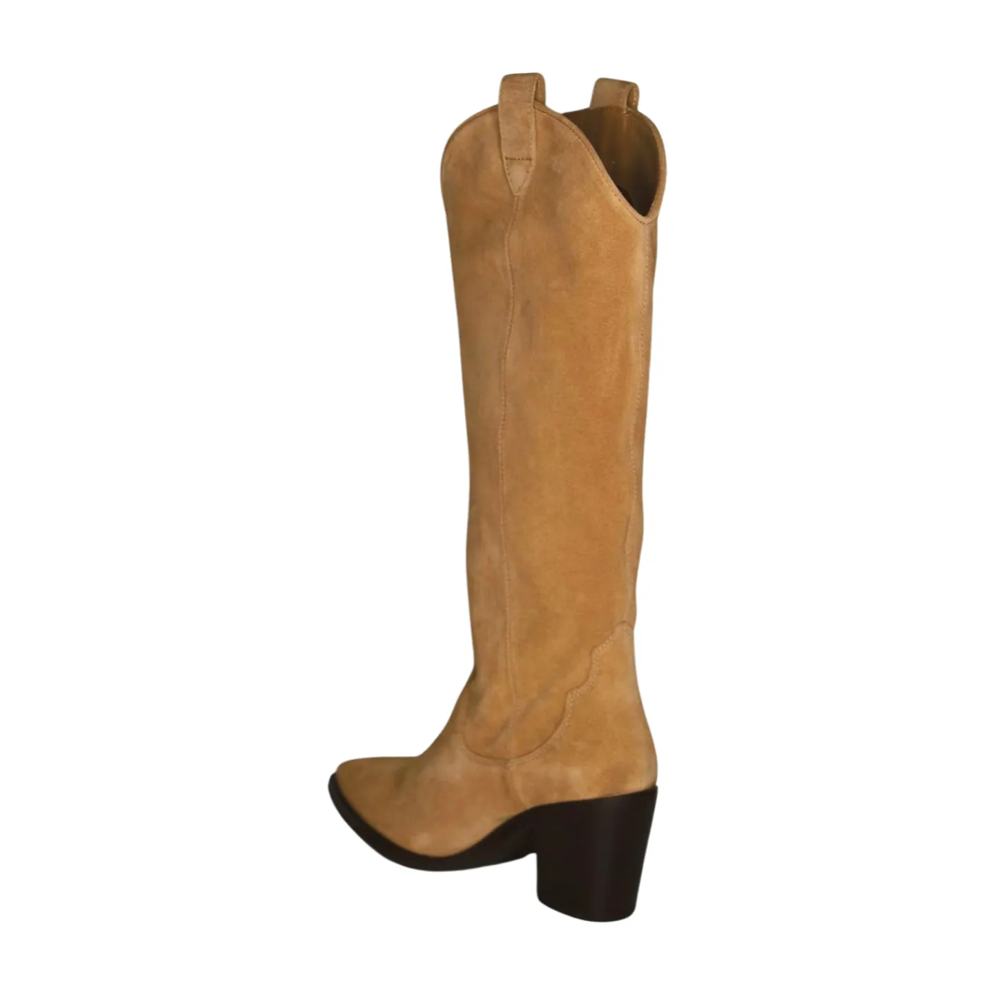 Unisa Camel Suede Western Boot Mayer