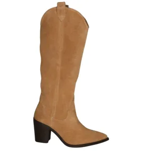 Unisa Camel Suede Western Boot Mayer