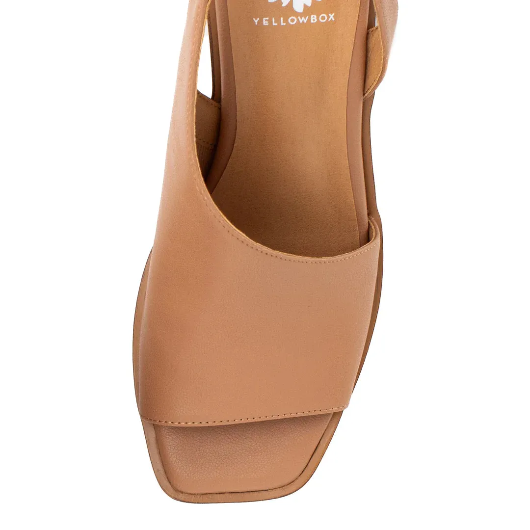 Valdosta Slingback Wedge Sandal - Almond