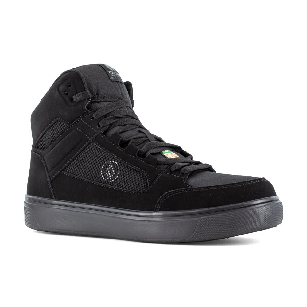 Volcom Evolve Unisex Composite Toe High Top Safety CSA Skate Shoe VC30244- Black