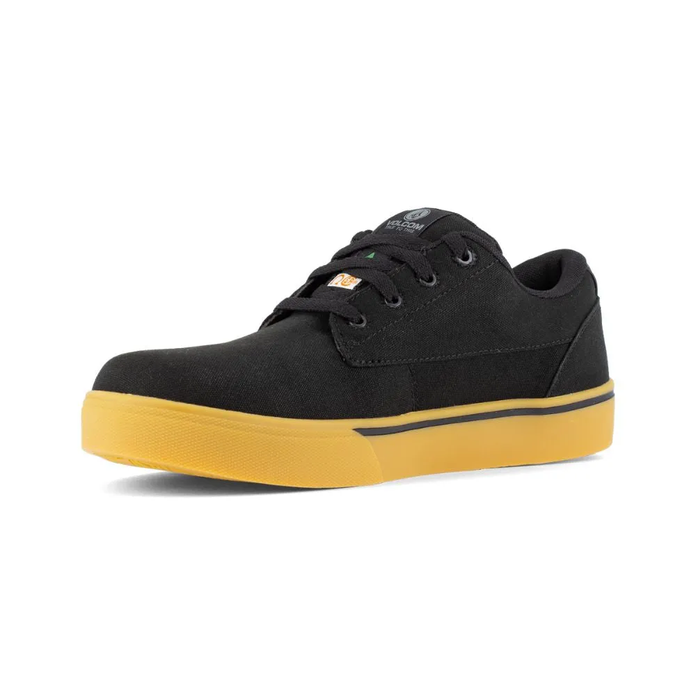 Volcom Unisex Composite Toe Safety CSA Skate Shoe VC30117 - Black/Yellow