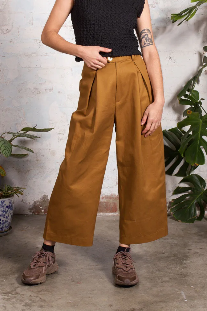 Volume Pants - Caramel