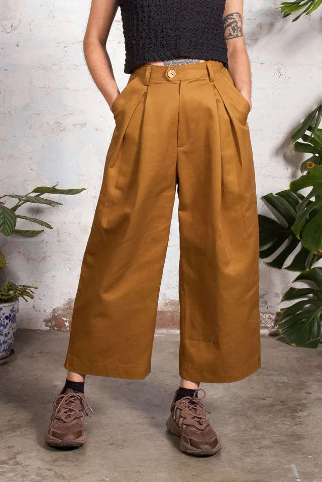 Volume Pants - Caramel