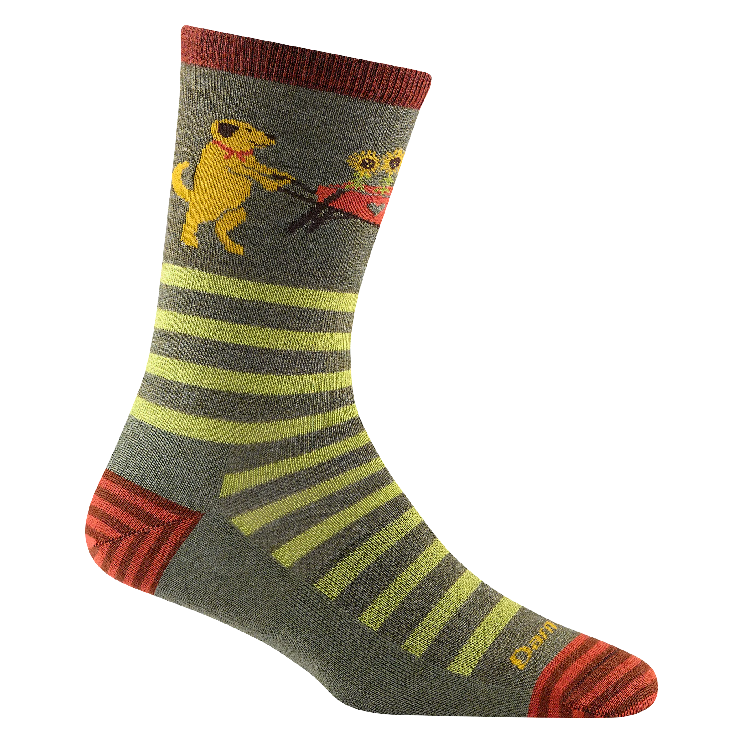 Women's Animal Haus Crew  Lightweight Lifestyle Sock