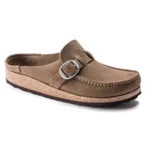 Women's Buckley Suede Leather Slip On Shoes in Grey Taupe